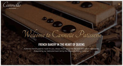 Desktop Screenshot of cannellepatisserie.com